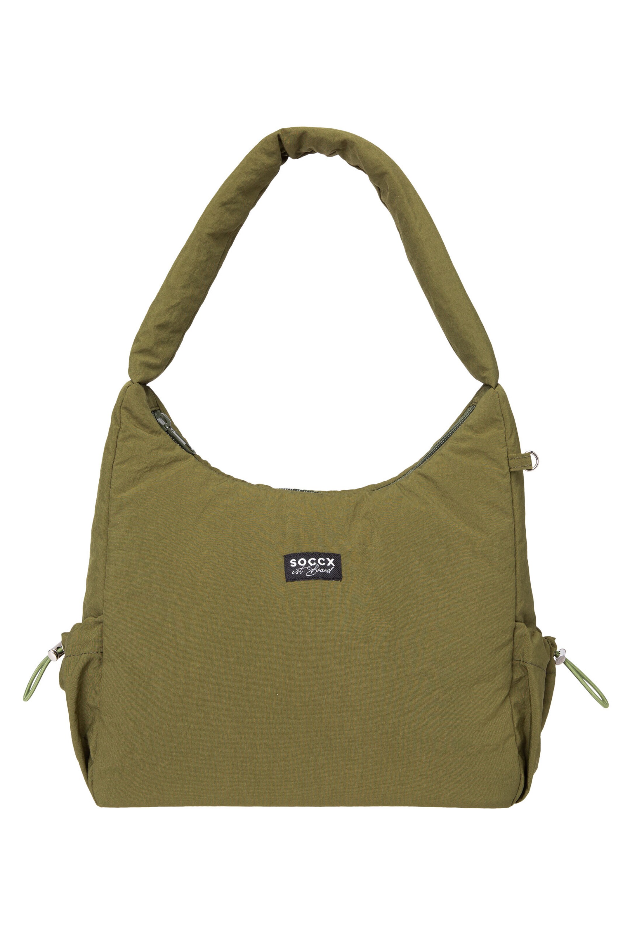 Soccx Handbag in Green: front