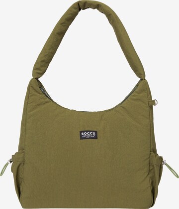 Soccx Leichte, wattierte Schultertasche in Grün ABOUT YOU