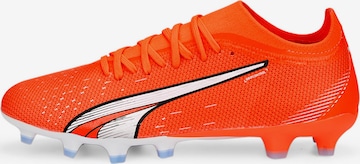 PUMA Παπούτσι ποδοσφαίρου 'Ultra Match' σε πορτοκαλί: μπροστά
