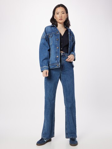 Monki Wide Leg Jeans in Blau