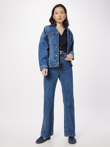 Monki Wide leg Jeans in Blauw