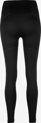 ADIDAS PERFORMANCE Skinny Sporthose in Schwarz