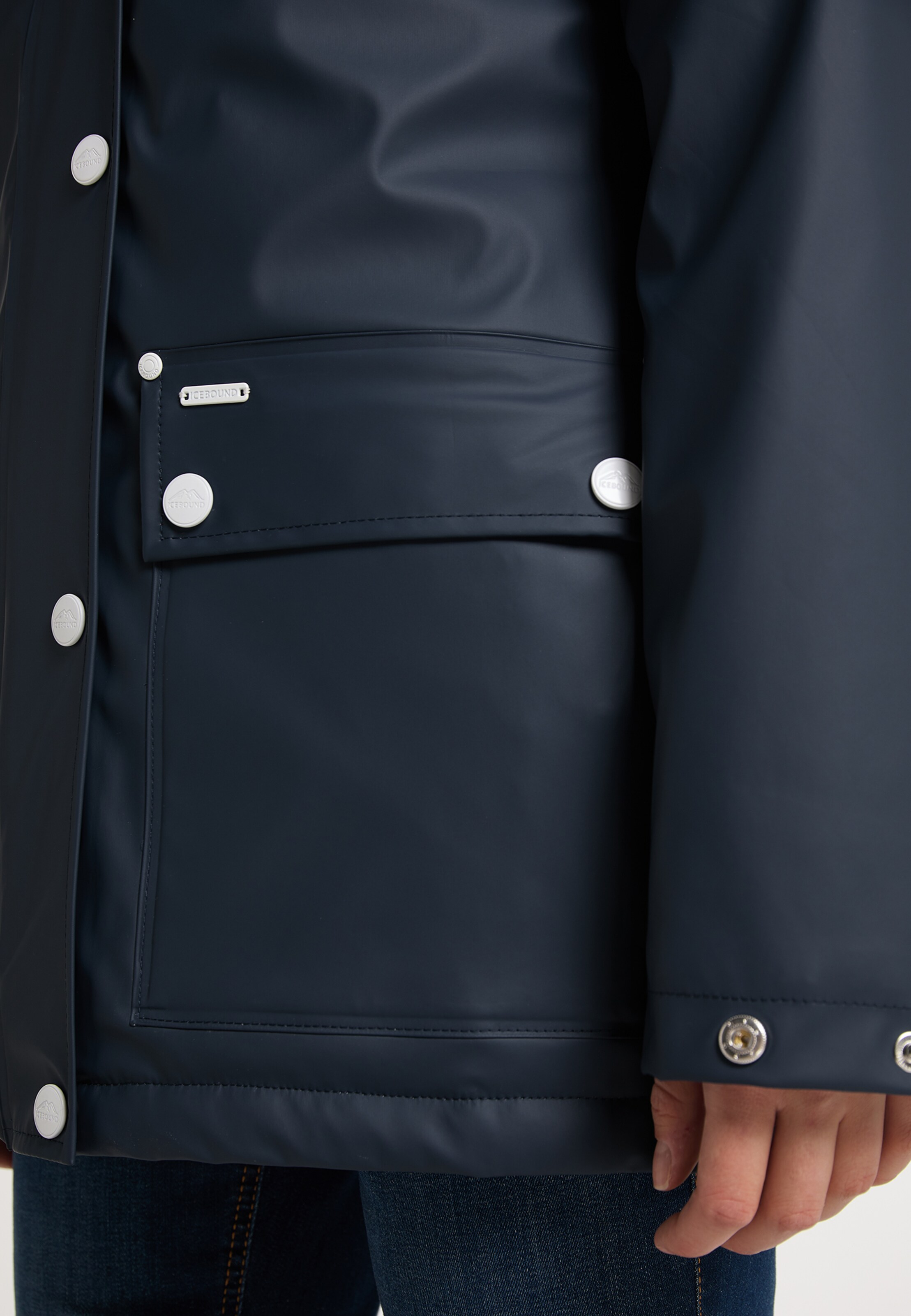 ICEBOUND Φθινοπωρινό και ανοιξιάτικο μπουφάν σε μπλε