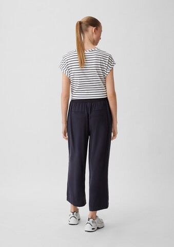 COMMA Wide leg Broek in Zwart