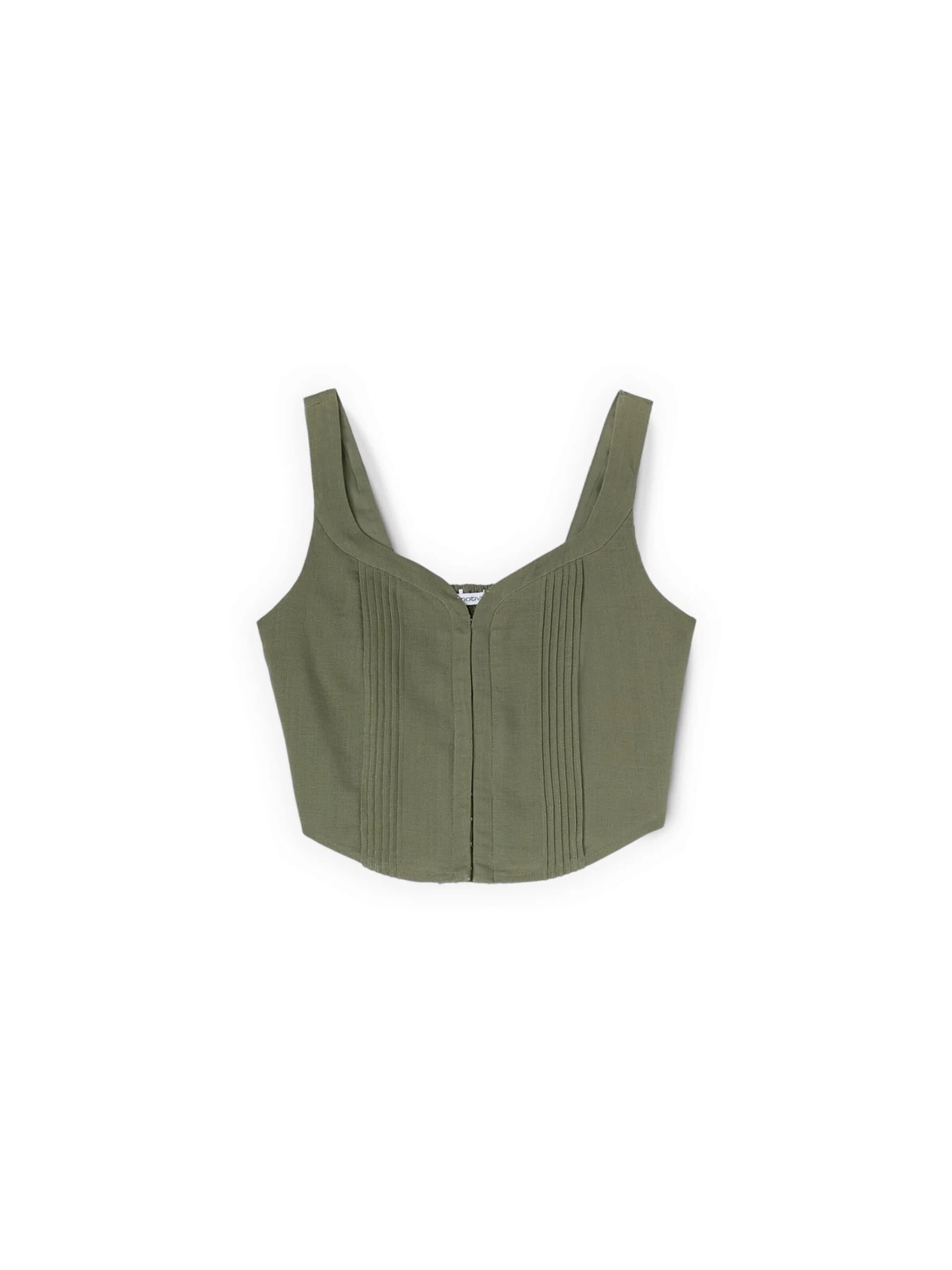 Top di MOTIVI in verde: frontale