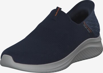 SKECHERS Slip On 'Ultra Flex' in Blau: predná strana