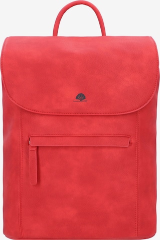 GREENBURRY Backpack in Red: front