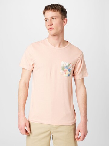 rožinė BLEND Marškinėliai: priekis