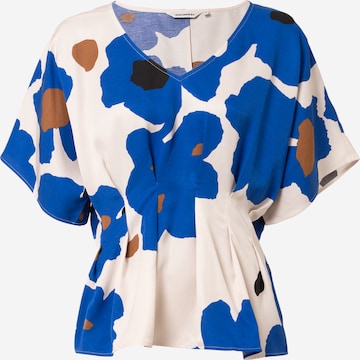 Marimekko Blúz 'Agda Liito' - kék: elől