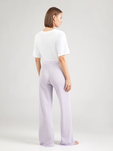 BOSS Pyžamové kalhoty – fialová