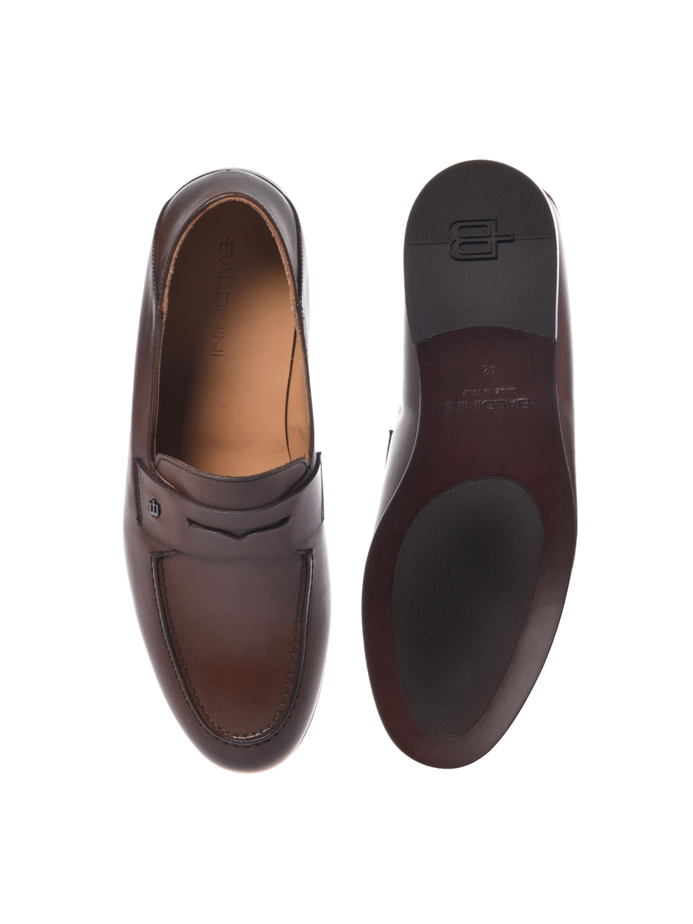 BALDININI Mocassins in Bruin