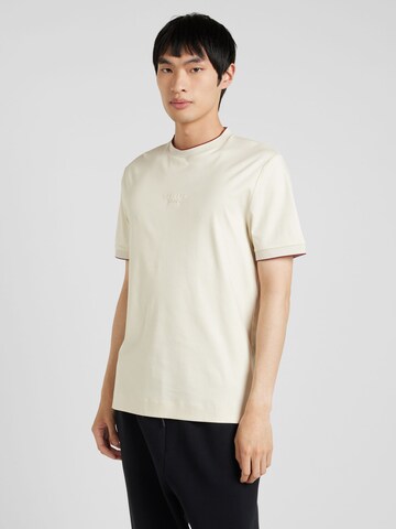 BOSS T-Shirt 'H-Thompson 40_PS' in Beige: Vorderseite