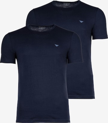 Emporio Armani T-Shirt in Blau: predná strana