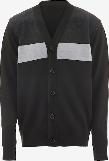 Mozzaar Neuletakki värissä harmaa / musta, Tuotenäkymä