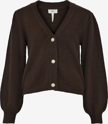 Cardigan 'Eve' OBJECT en marron : devant