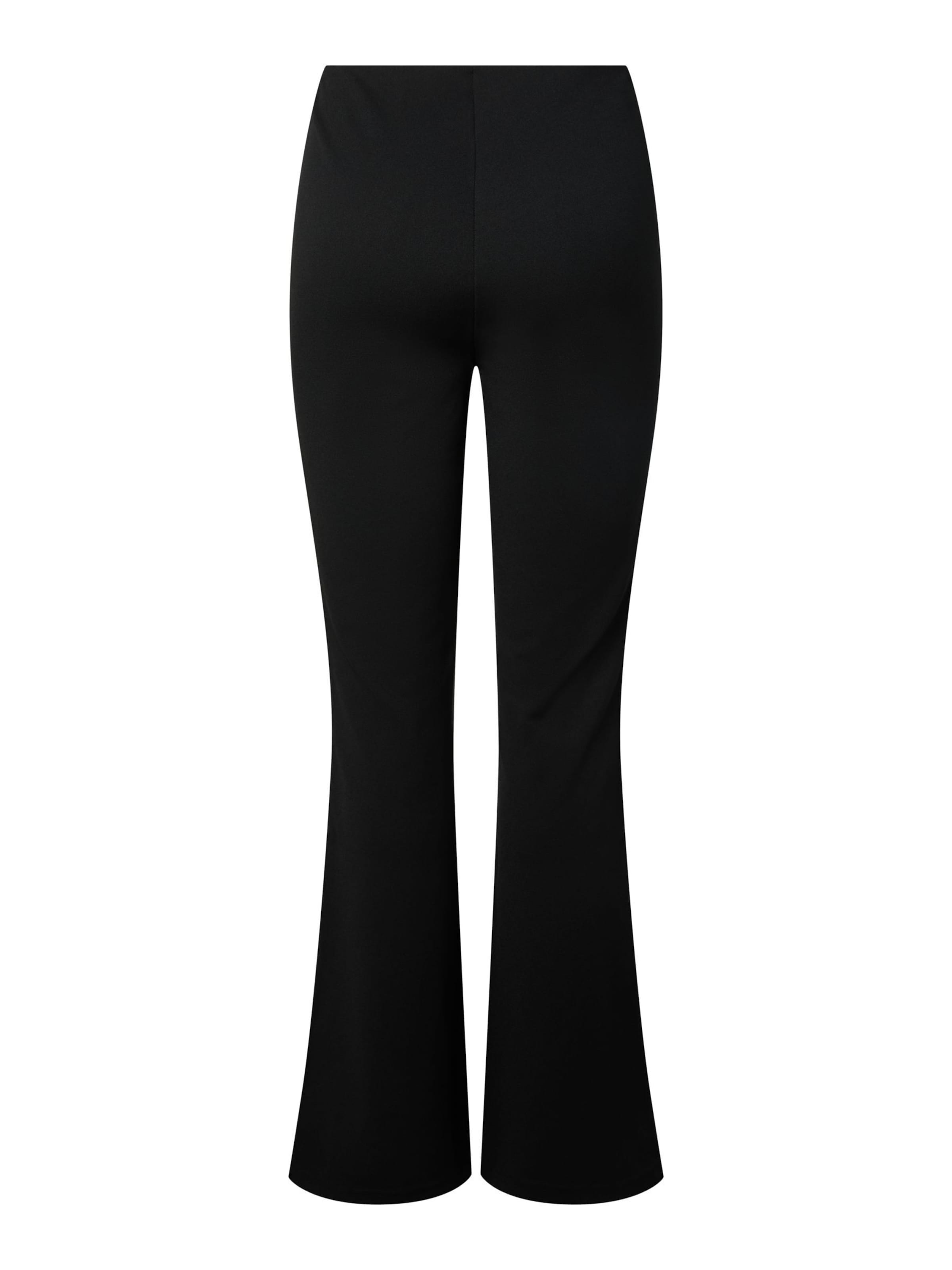 PIECES Flared Leggings 'BILLIE ' in Zwart