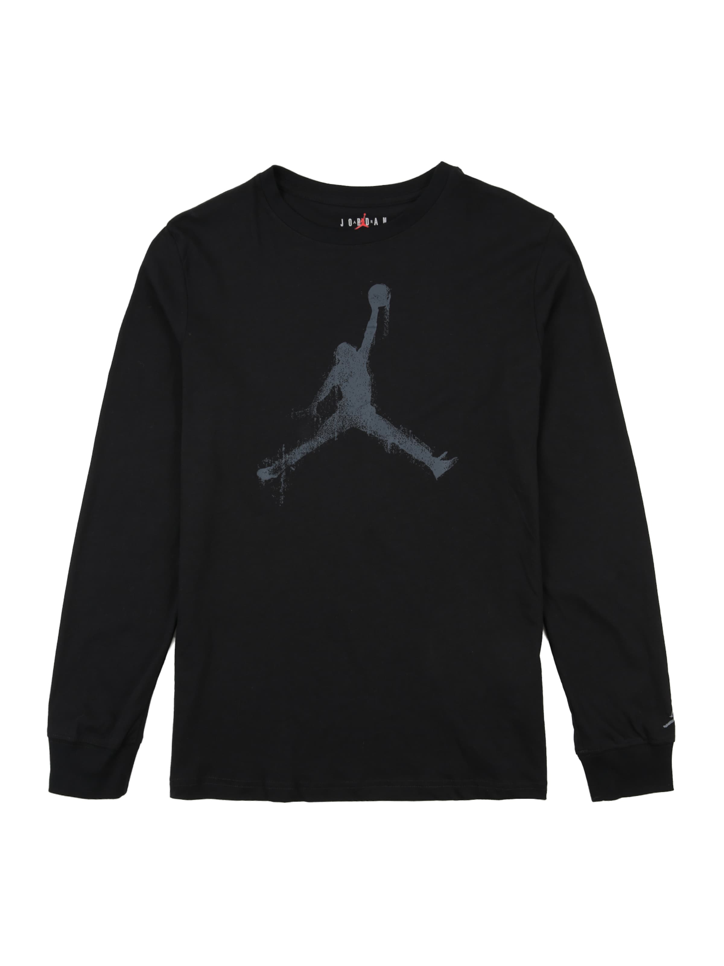 Jordan Μπλούζα φούτερ 'JUMPMAN DRIPS' σε μαύρο: μπροστά
