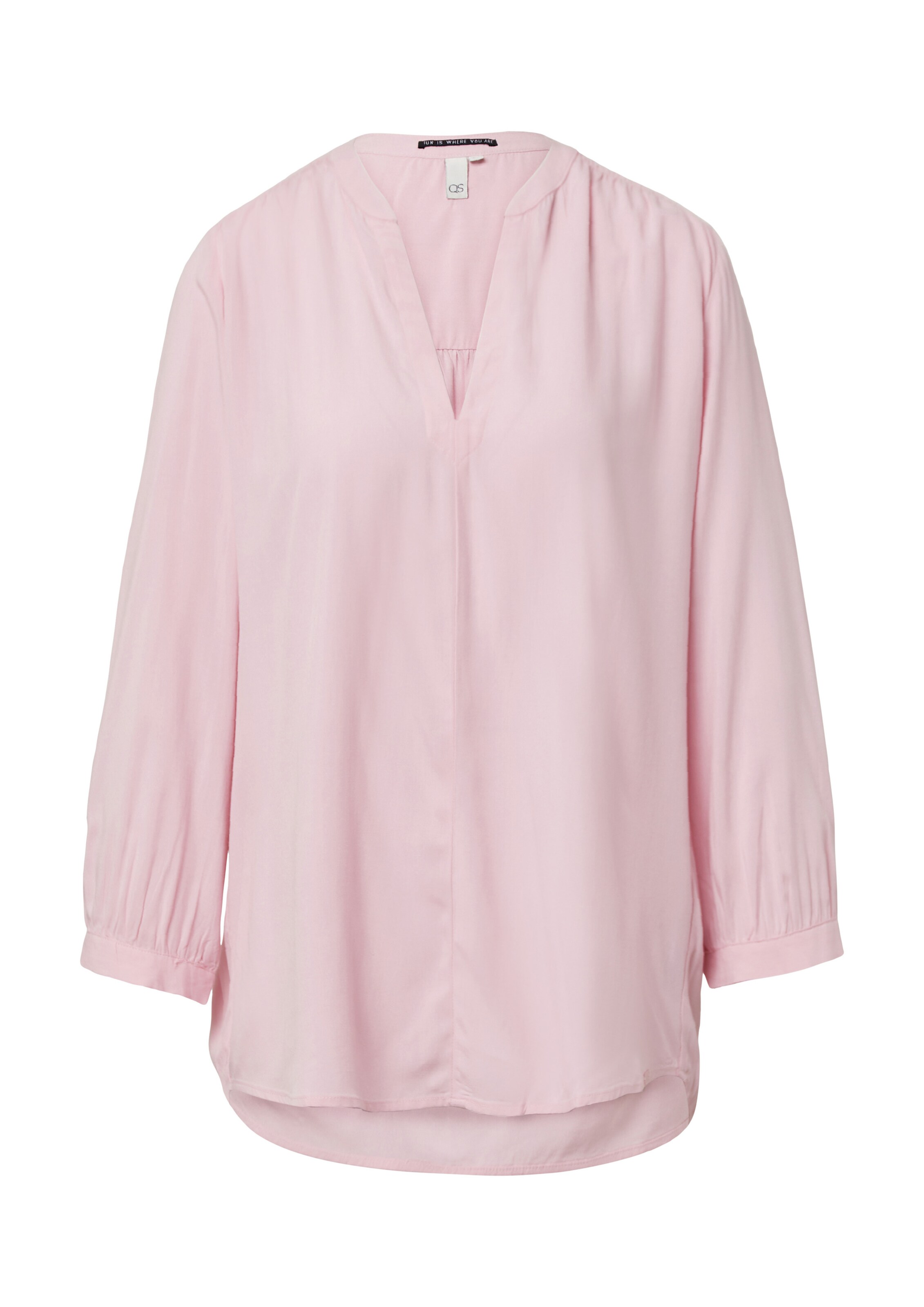 QS Bluse in Pink: Vorderseite