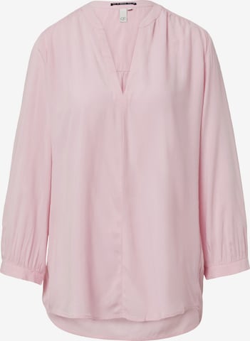 Chemisier QS en rose : devant