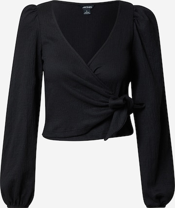 Monki Blouse in Black: front