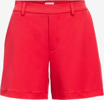 OBJECT Hlače 'OBJLISA' | rdeča barva: sprednja stran