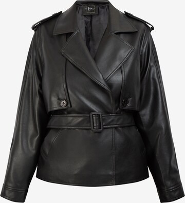 faina Between-Season Jacket in Black: front