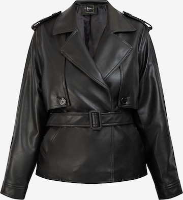 faina Between-Season Jacket in Black: front