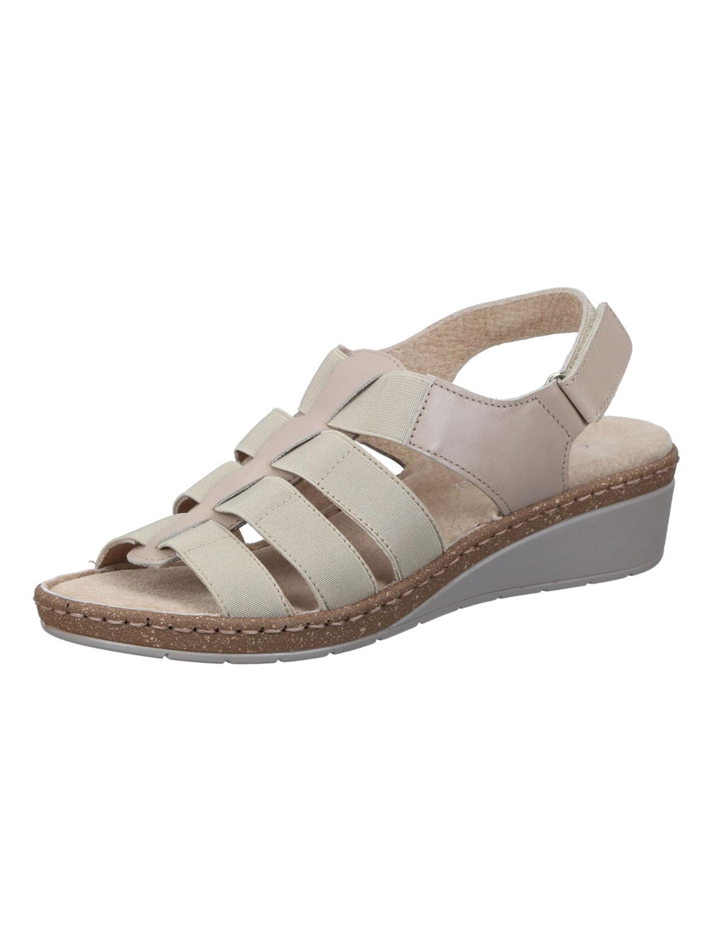 Comfortabel Sandals in Beige: front