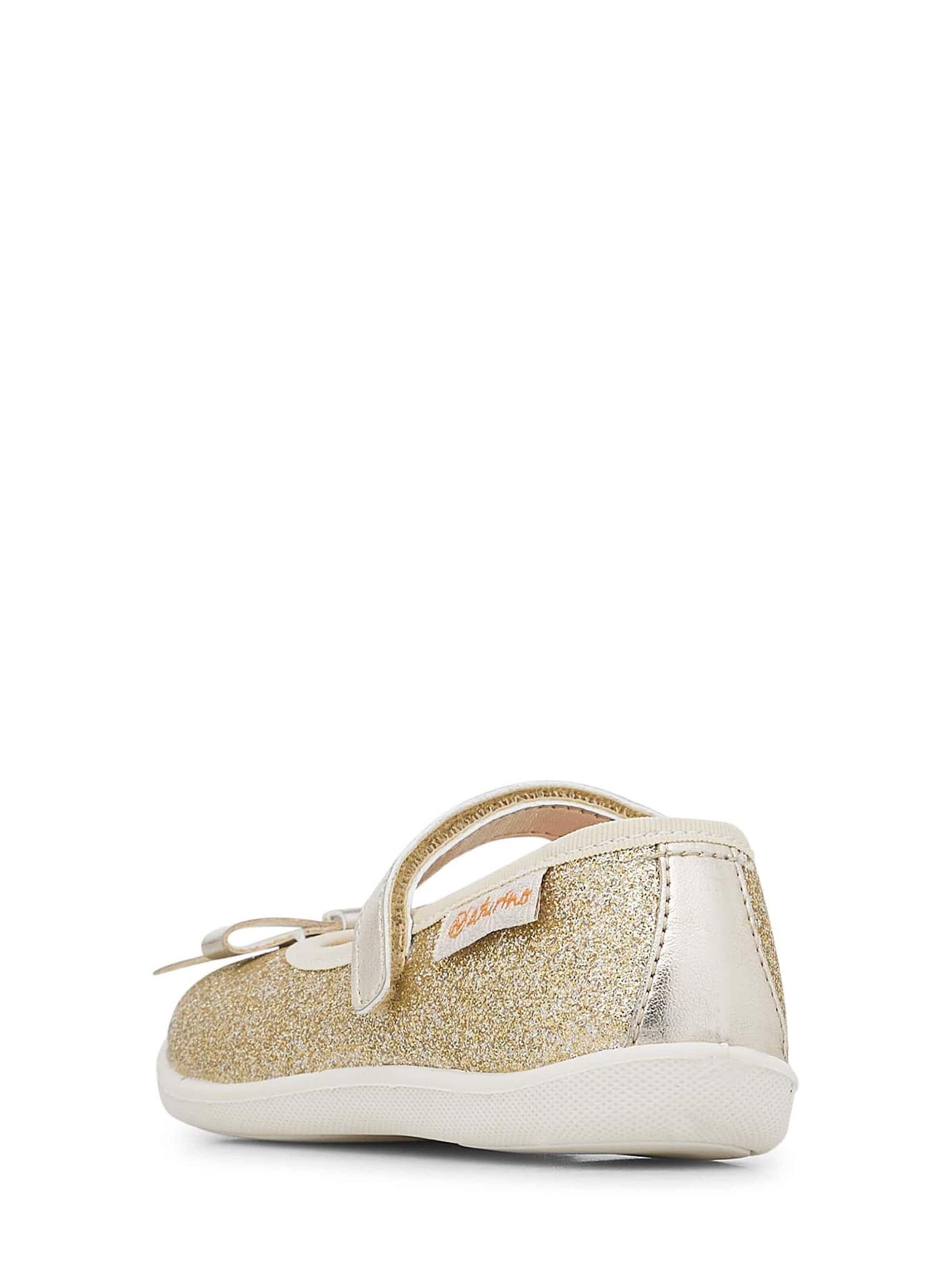 NATURINO Ballerina's 'CLARIES 2' in Goud