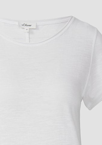 s.Oliver T-Shirt in Weiß