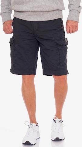 JET LAG Cargohose 'Take Off 7' in Schwarz: Vorderseite