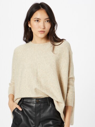 Pull-over 'Evelin' ONLY en beige : devant