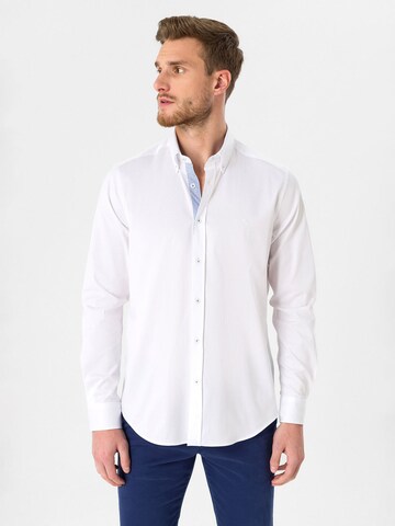 Dandalo Regular fit Overhemd in Wit