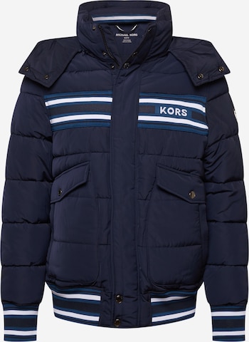 Michael Kors Between-season jacket 'RACING' in Blue: front