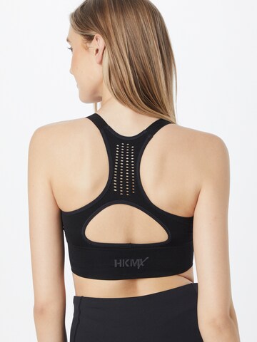 HKMX Bustier Sport bh 'The Comfort' in Zwart