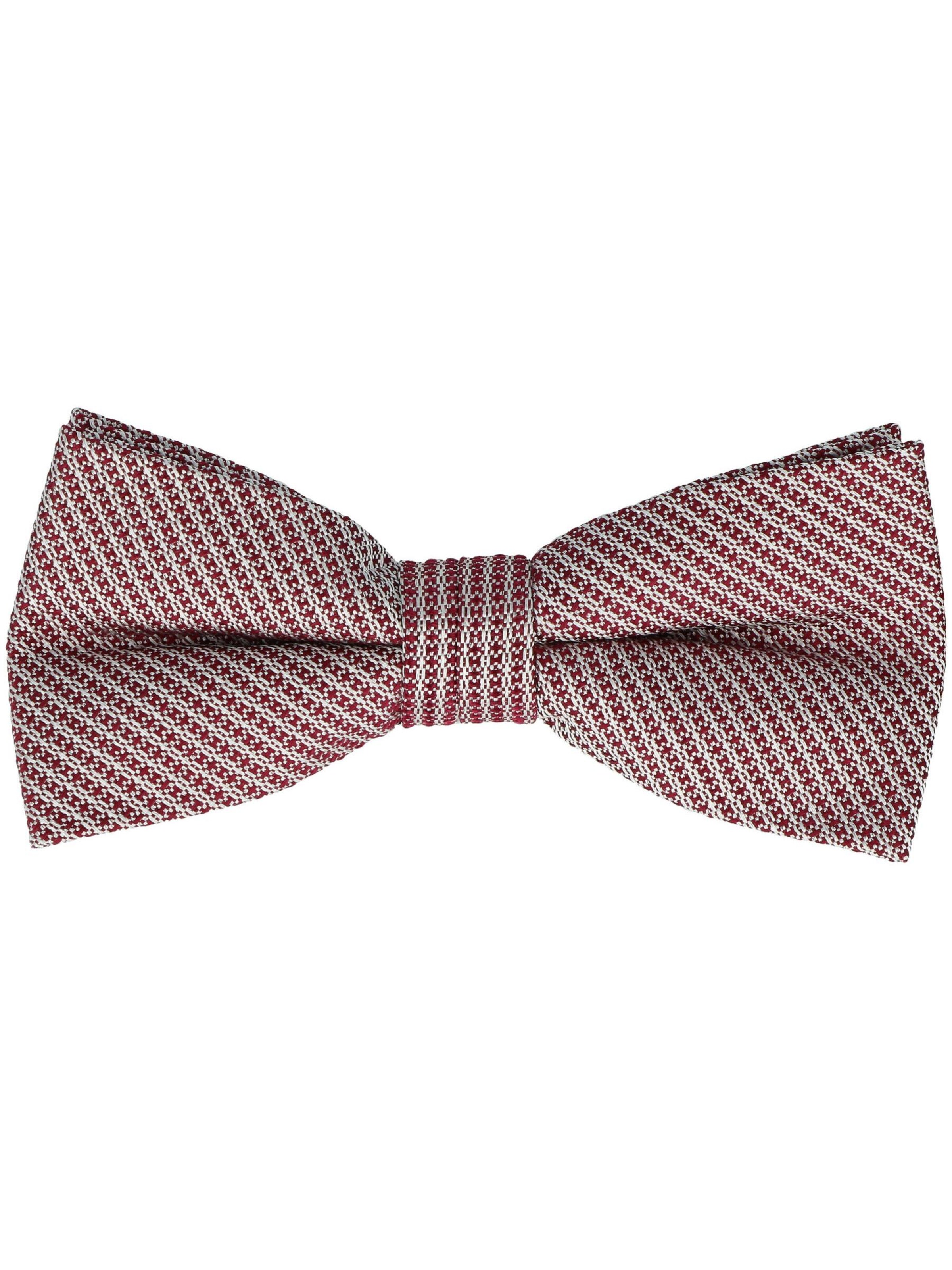 WILLEN Bow Tie 'Pastell Uni' in Red: front