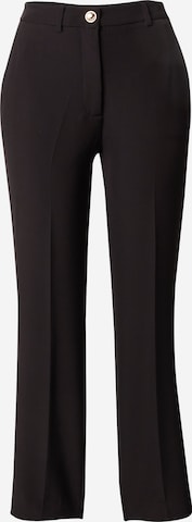 GUESS Flared Pleated Pants 'ZOE' in Black: front