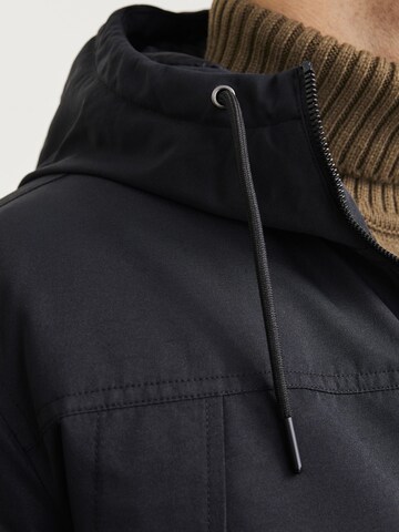 JACK & JONES Winter parka 'JWHGrand' in Black