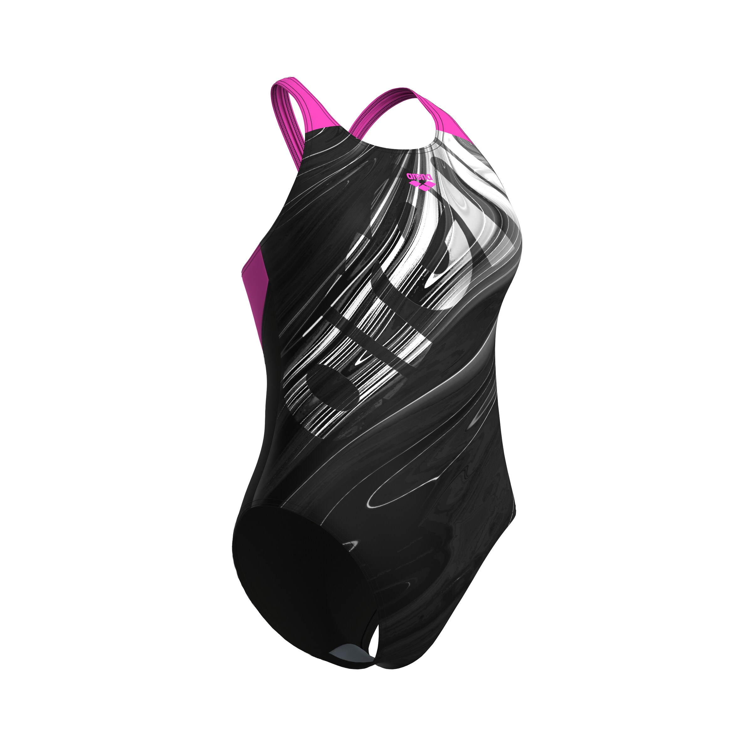 ARENA Bralette Active Swimsuit in Black