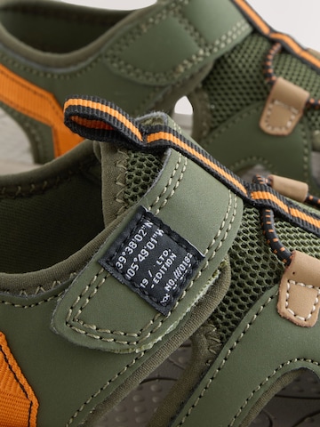 Next Buty otwarte w kolorze zielony