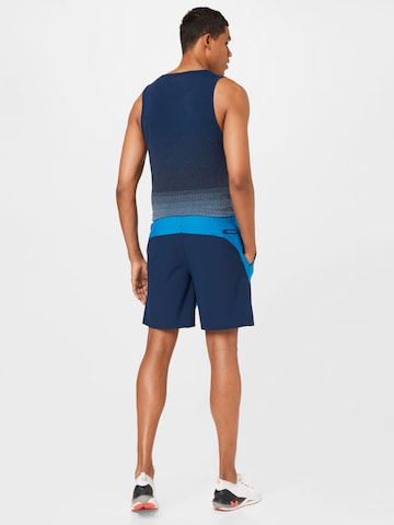 UNDER ARMOUR Regular Sportbroek in Blauw