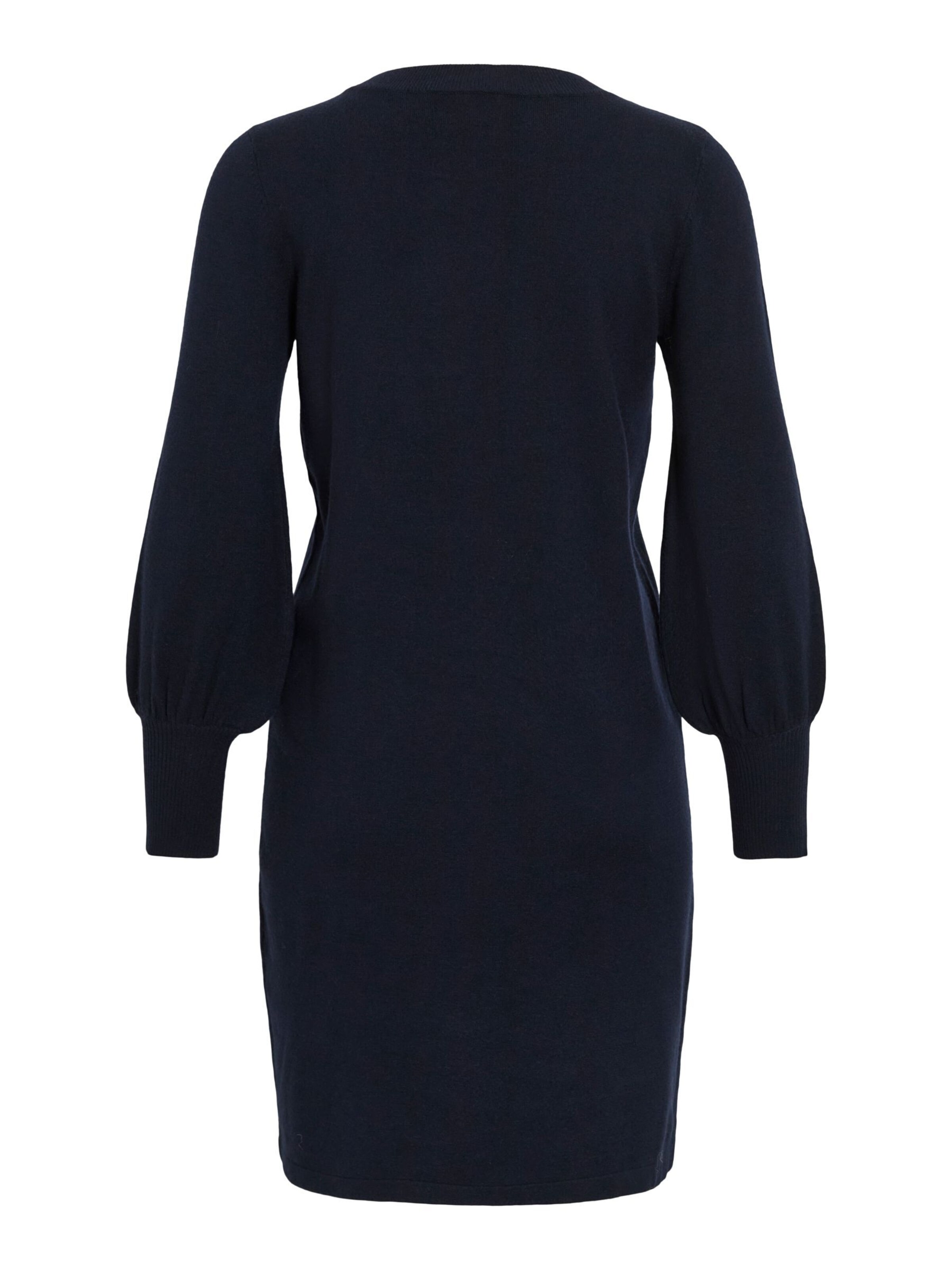 VILA - Vestido de punto 'VIKERRY' en negro