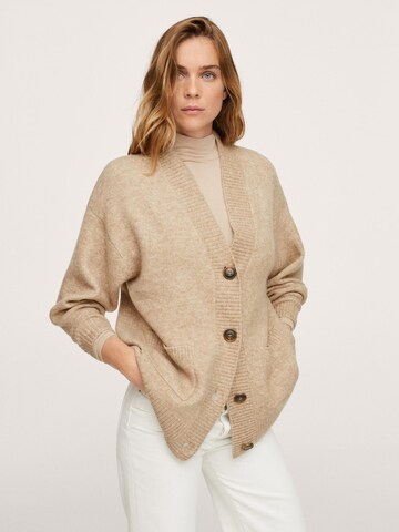 Cardigan 'Taldora' MANGO en beige : devant