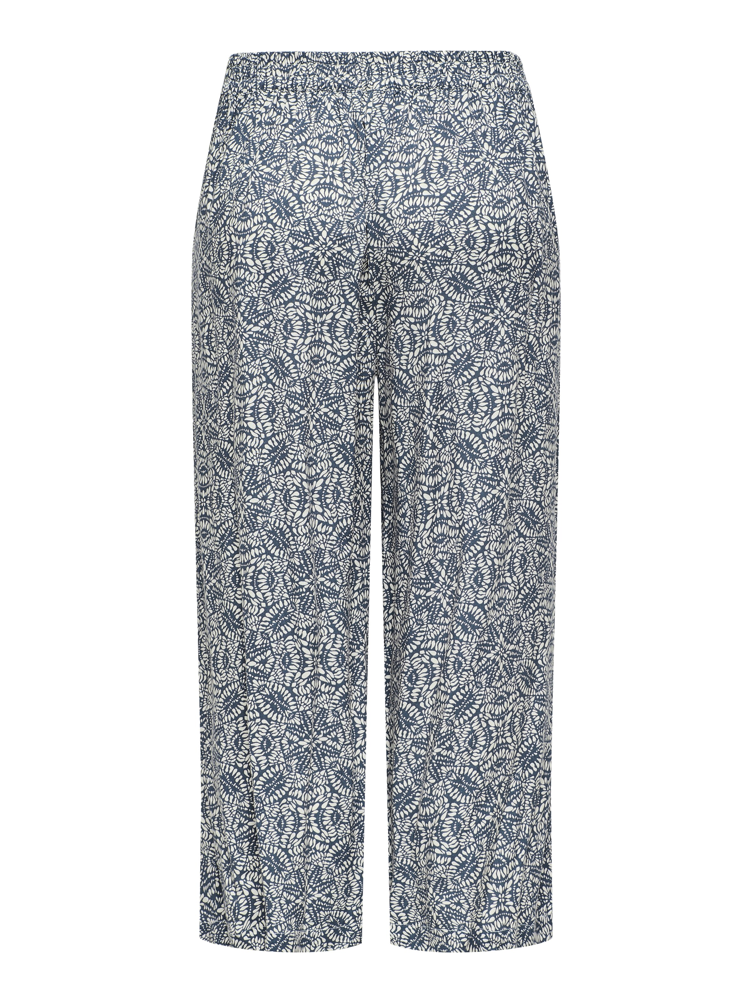 ONLY Ohlapna forma Hlače z naborki 'ONLNOVA' | modra barva