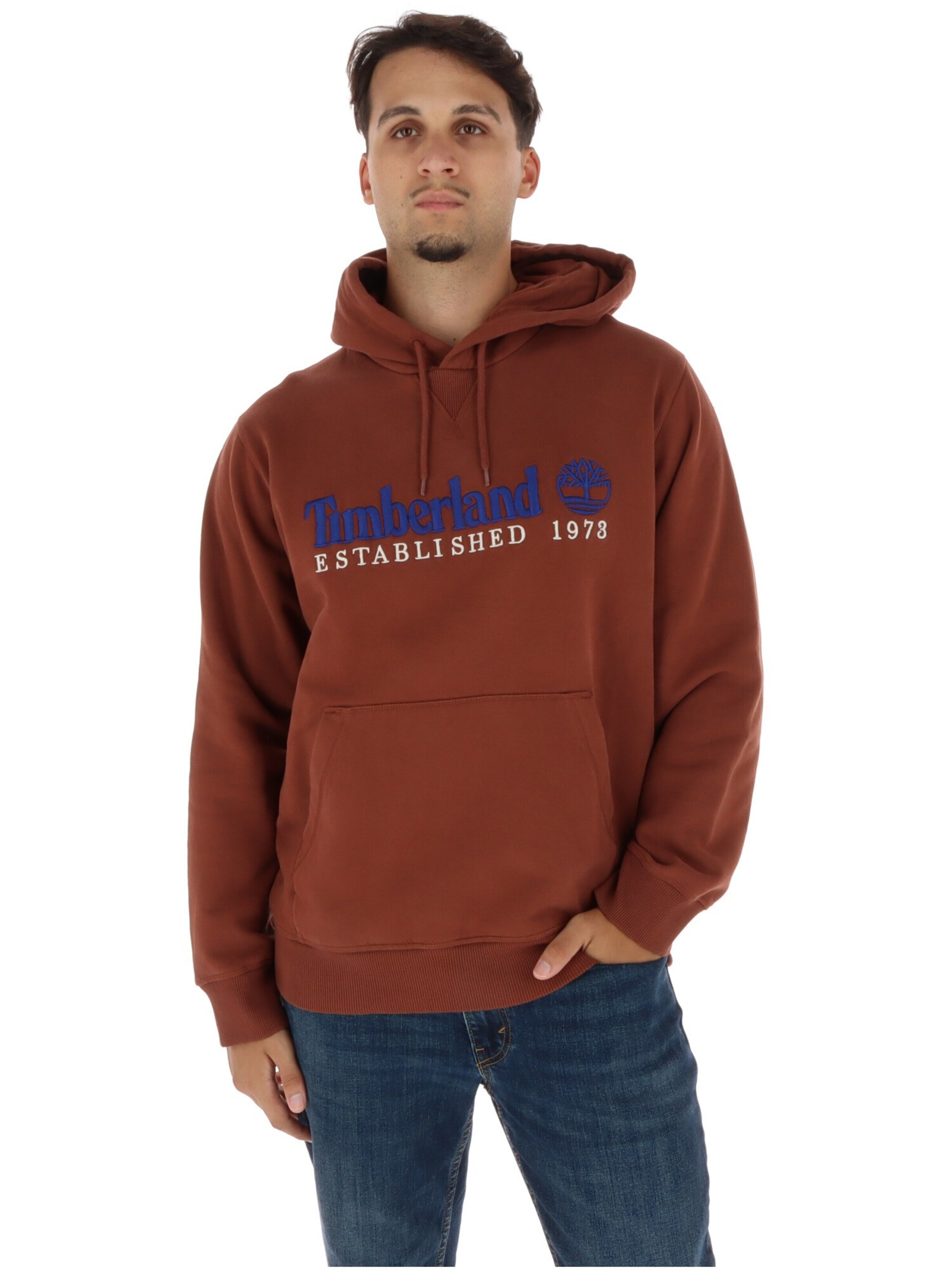 TIMBERLAND Sweatshirt‌‌‌‌ in Braun: Vorderseite