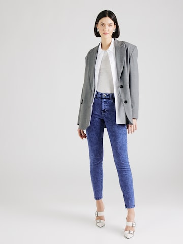 Skinny Jean TAIFUN en bleu