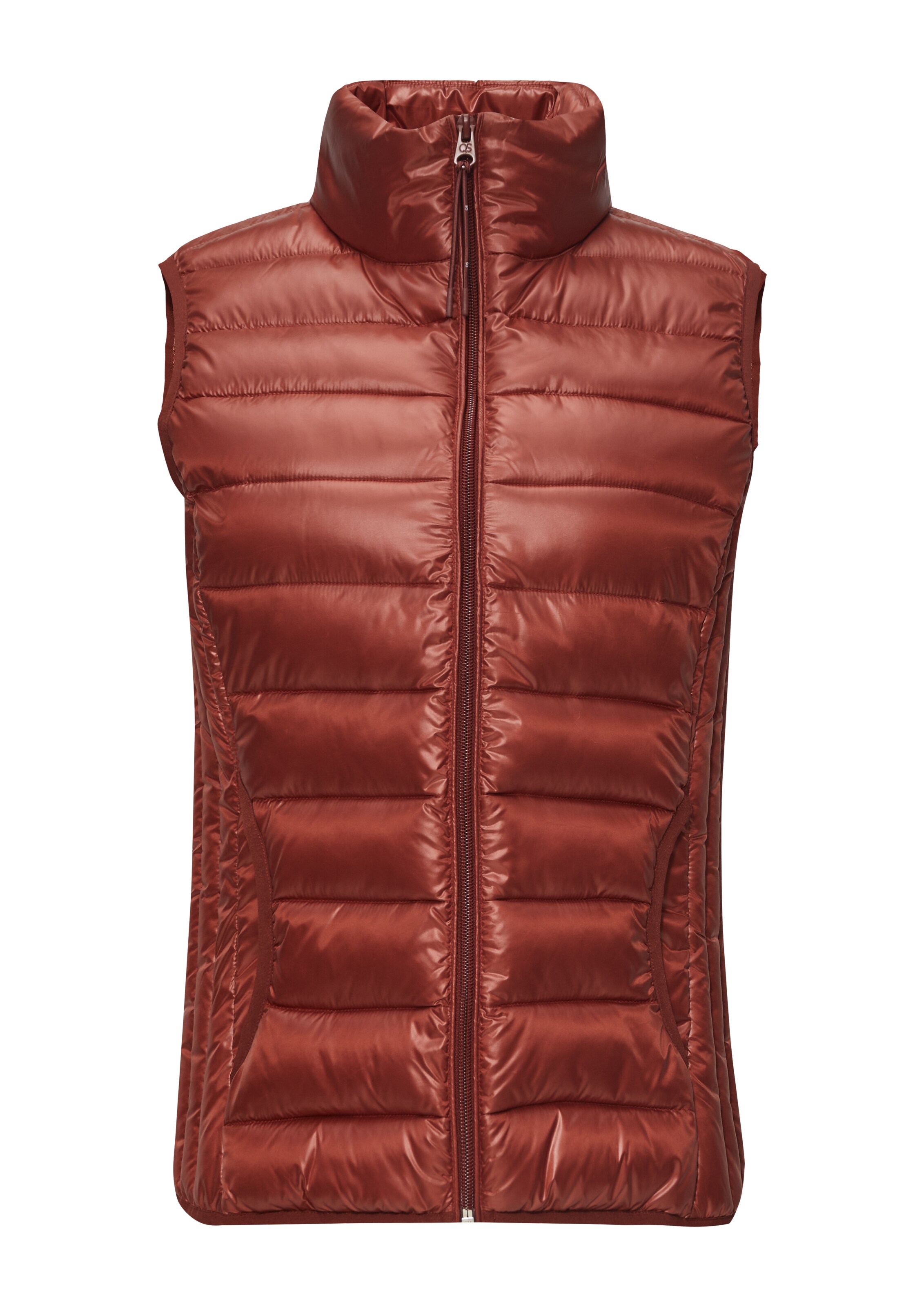 QS Weste in Rot: Vorderseite