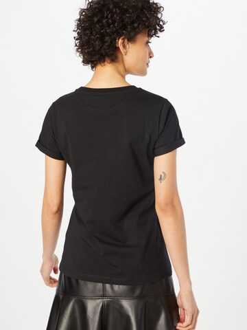 HUGO Red T-Shirt 'The Slim Tee 17' in Schwarz