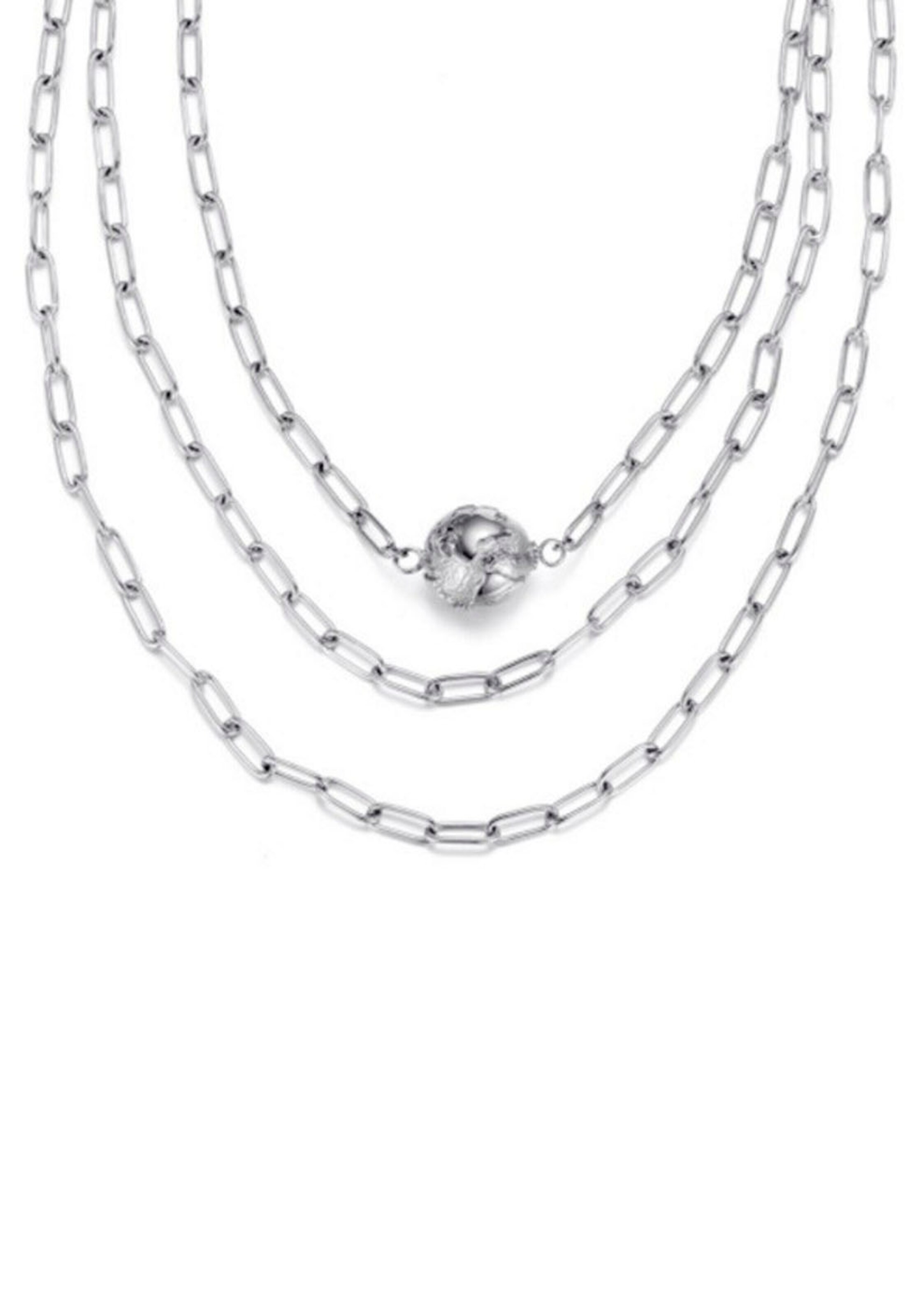 Kingka Necklace in Silver