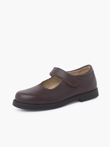 Pisamonas - Zapatos bajos en marrón: frente